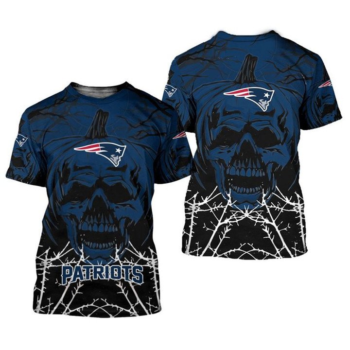 NFL T shirt 3D Custom New England Patriots T shirts Cheap For Fans