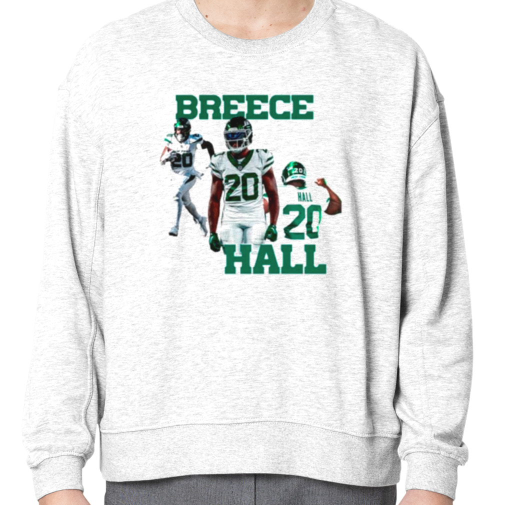 Breece Hall 20 New York Jets player football poster shirt, hoodie, sweater,  long sleeve and tank top