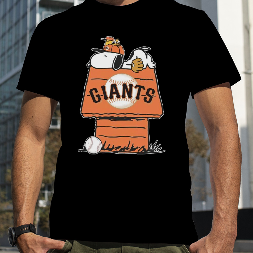 San Francisco Giants Baseball Snoopy And Woodstock The Peanuts 2022 T Shirt