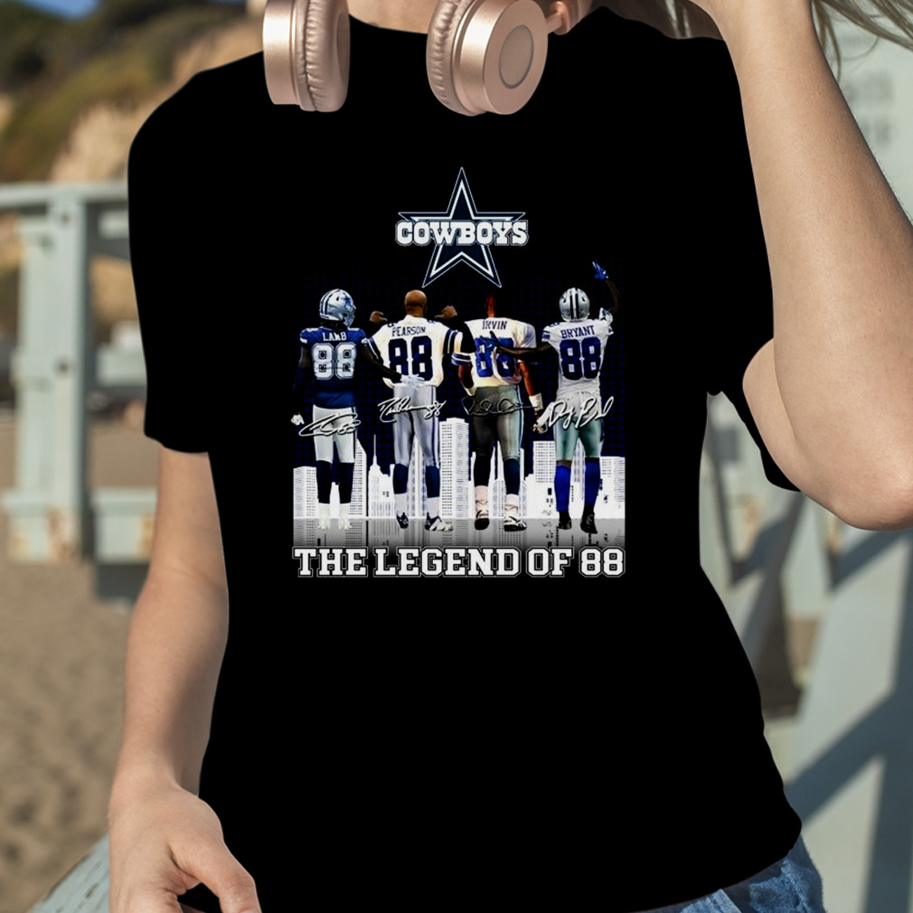 The Dallas Cowboys The Legend Of 88 Signatures Shirt, by Mixteeis, Aug,  2023