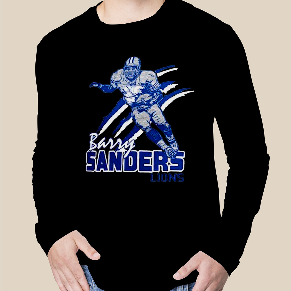 Detroit Lions Barry Sanders Homeage Shirt