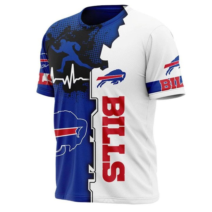 Buffalo Bills Tiny Heart Shape T-shirt - Jomagift