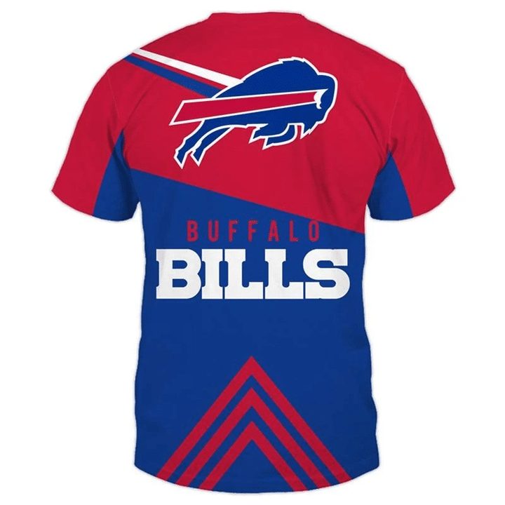 NEW FASHION 2023 Buffalo Bills T-shirt graphic heart ECG line