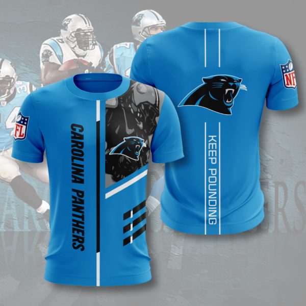 Keep Pounding Panthers Tshirt Carolina Panthers Tee Shirts S-3XL