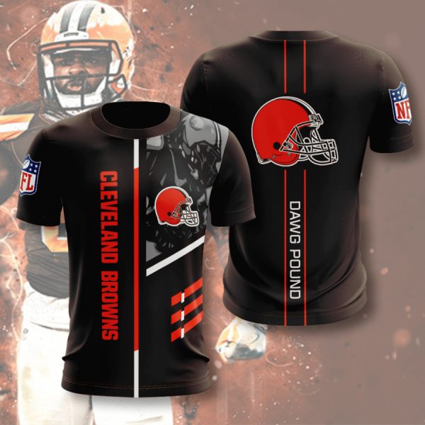 NFL Cleveland Browns Punisher Skull Hawaiian Shirt –