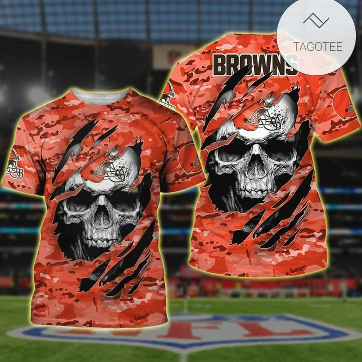 Skull Cleveland Sports Baseball Jersey - Tagotee