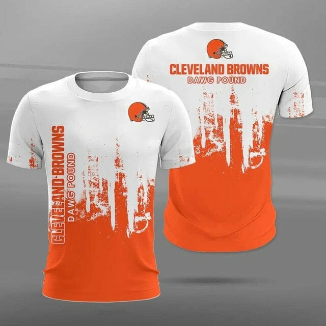 Cleveland Browns White Polo Shirt - T-shirts Low Price