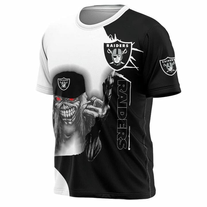 Las Vegas Raiders t shirt curve style gift for men 