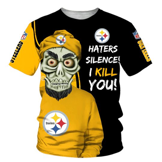 Pittsburgh Steelers T-shirt Cute Death gift for men - Trend Tee