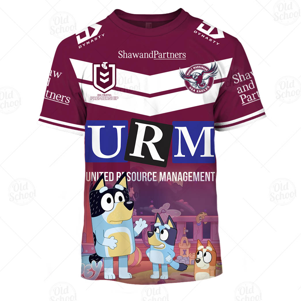 Manly Warringah Sea Eagles Custom Name & Number NRL