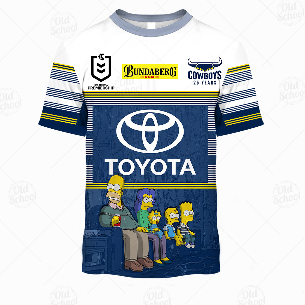 North Queensland Cowboys Custom Name & Number NRL Baseball Jersey Best Gift  For Men And Women Fans