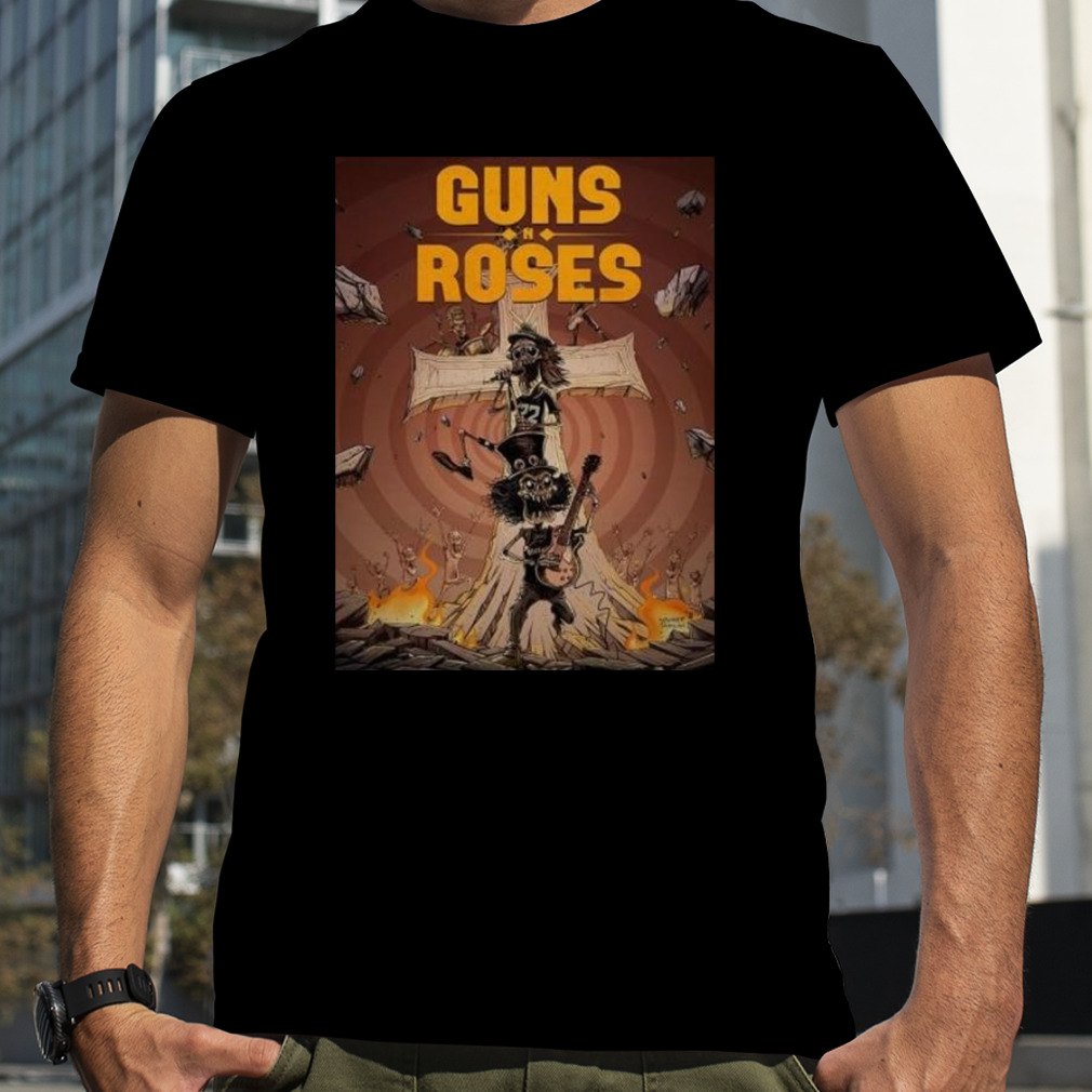 Orbit Guns N Roses Bonus Edition By Michael Frizell TidalWave Comics T-Shirt