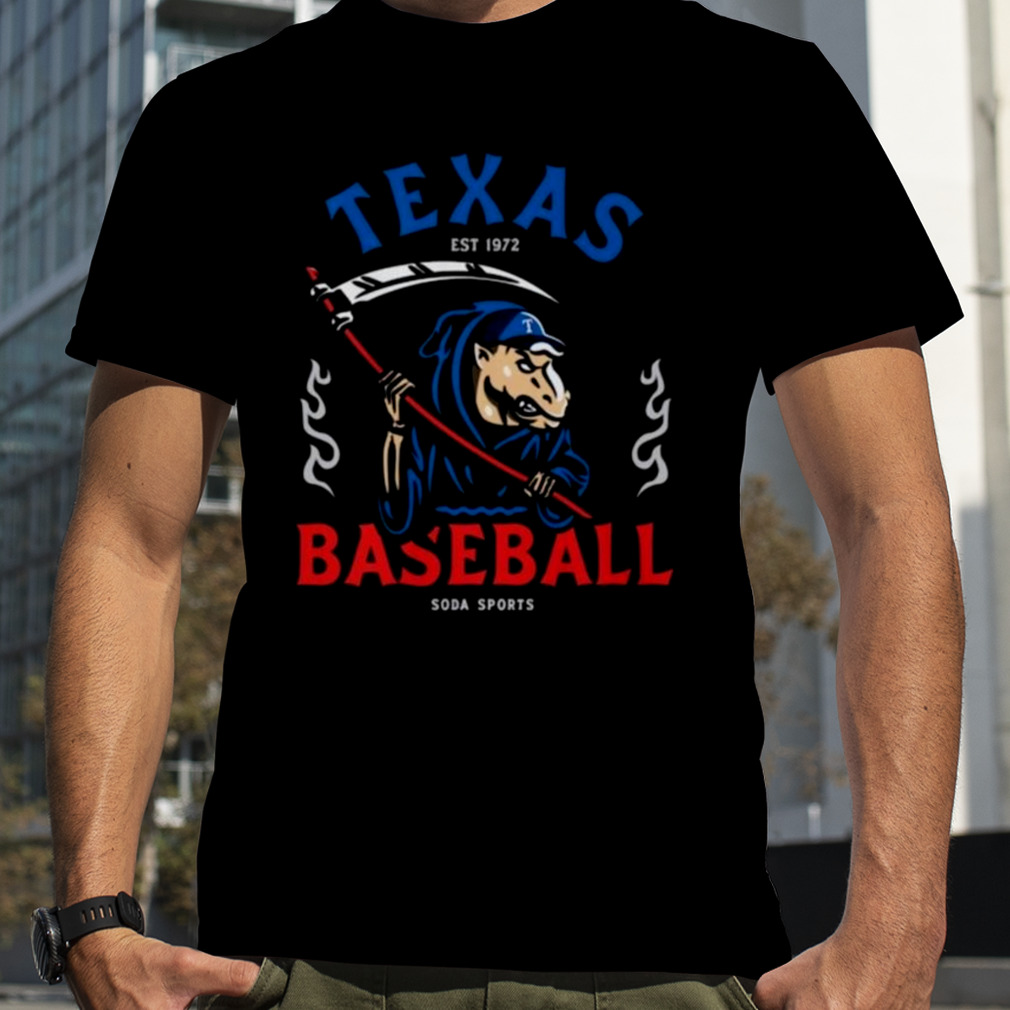 Texas Rangers Baseball Soda Sports Est 1972 shirt - Guineashirt Premium ™  LLC