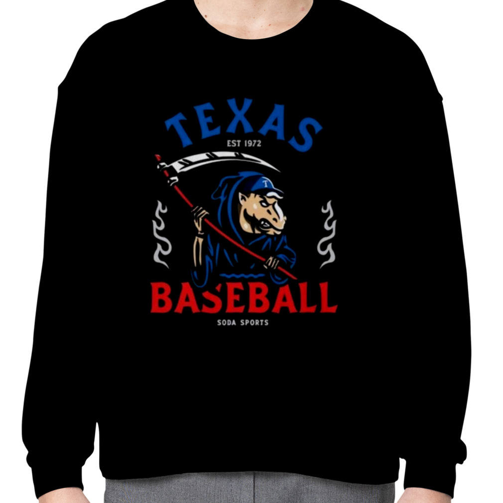 Texas Rangers Baseball Soda Sports Est 1972 T-shirt,Sweater, Hoodie, And  Long Sleeved, Ladies, Tank Top