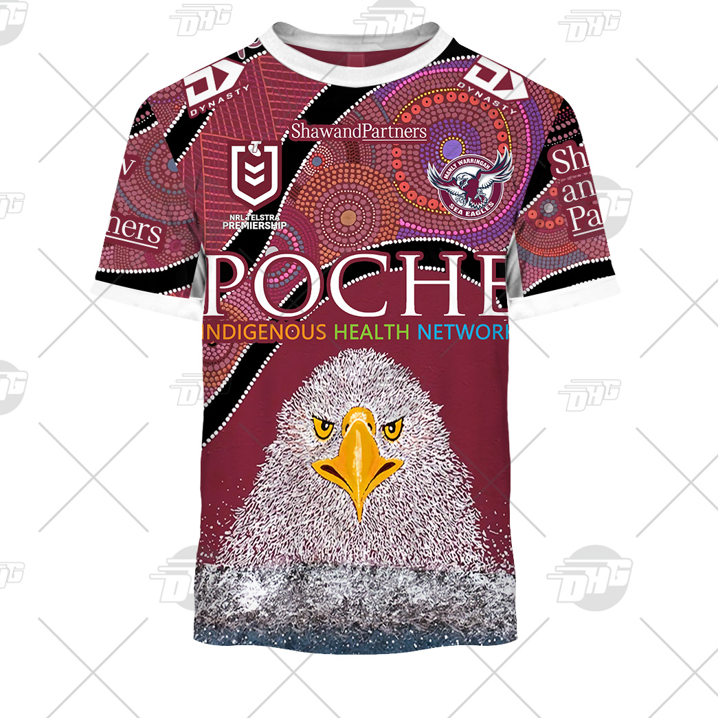 Manly Warringah Sea Eagles Custom Name & Number NRL