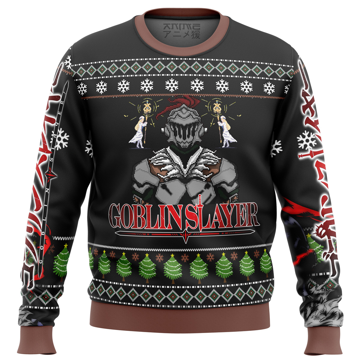 Goblin slayer 2 Ugly Christmas Sweater Chow Down Movie Store