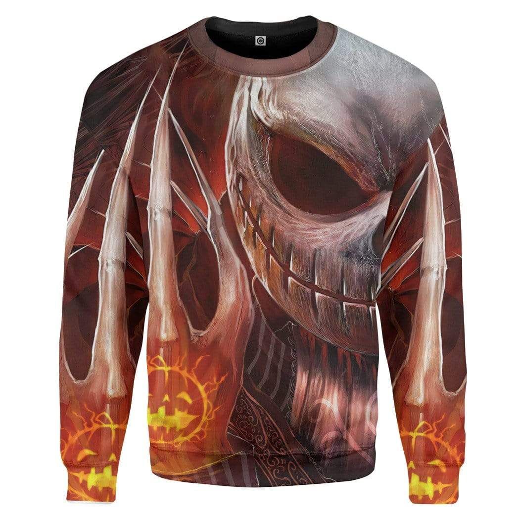 3D Jack Skellington Pumpkin Custom Apparel - Chow Down Movie Store