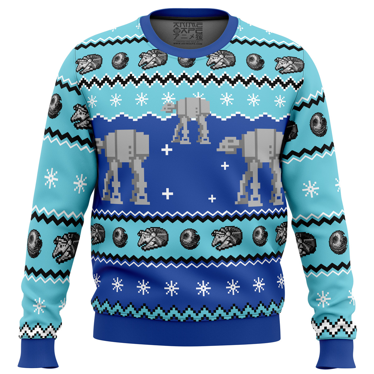 AT-AT Walker Ugly Christmas Sweater - Chow Down Movie Store