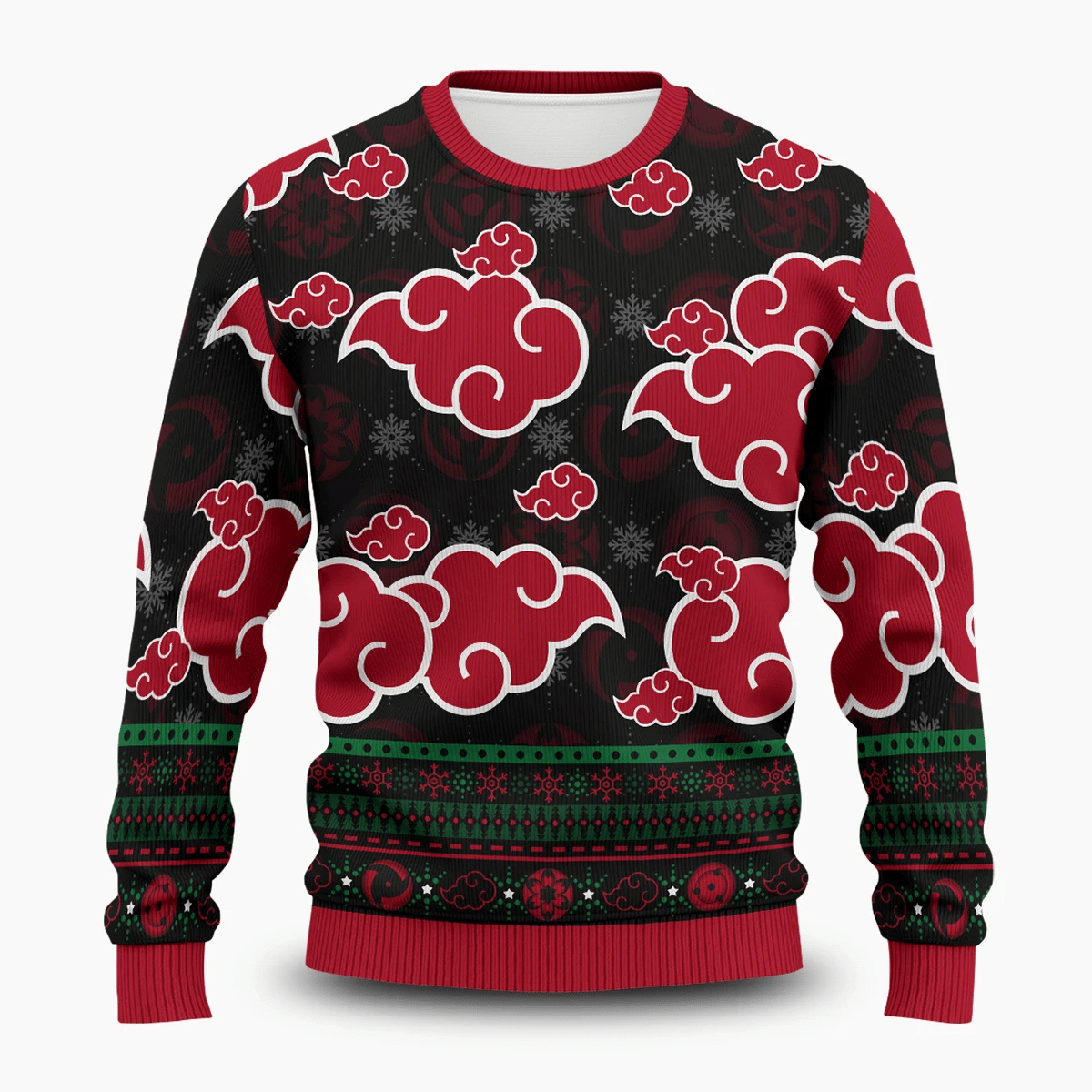 Akatsuki Naruto Anime 4 Ugly Sweater - Chow Down Movie Store