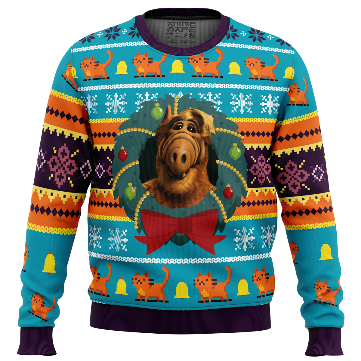 Alf Ugly Christmas Sweater - Chow Down Movie Store