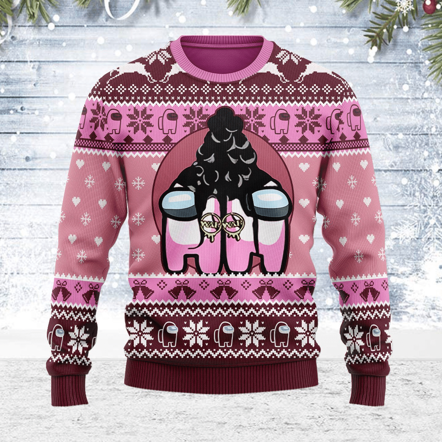 Among Us 12 Ugly Sweater Gifts - Chow Down Movie Store