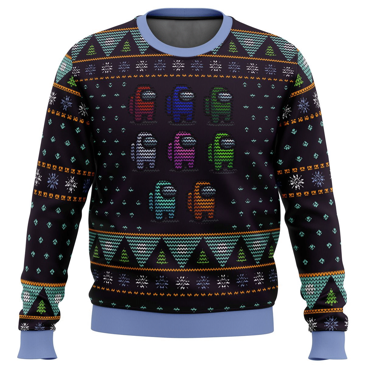 Among Us Scary Ugly Sweater Gifts - Chow Down Movie Store