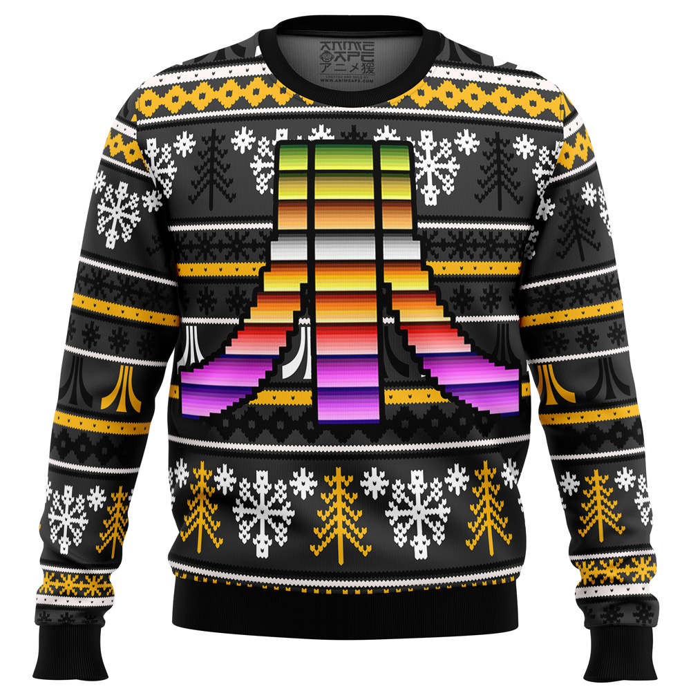 Atari Ugly Christmas Sweater - Chow Down Movie Store