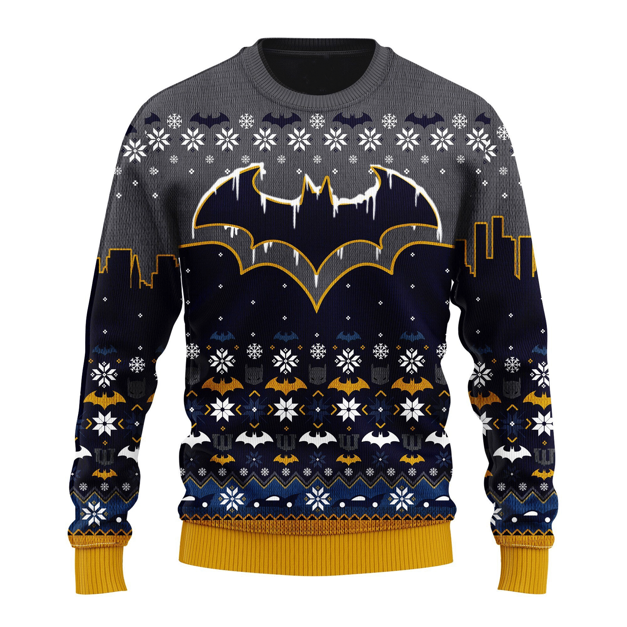 Batman DC 1 Ugly Sweater Gifts, Batman DC Gift Fan Ugly Sweater - Chow Down Movie Store