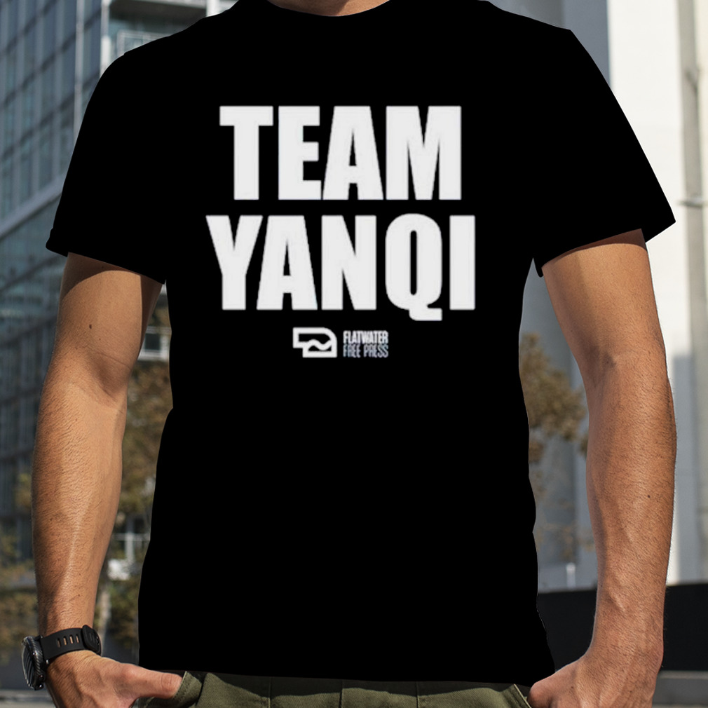 Team Yanqi logo shirt