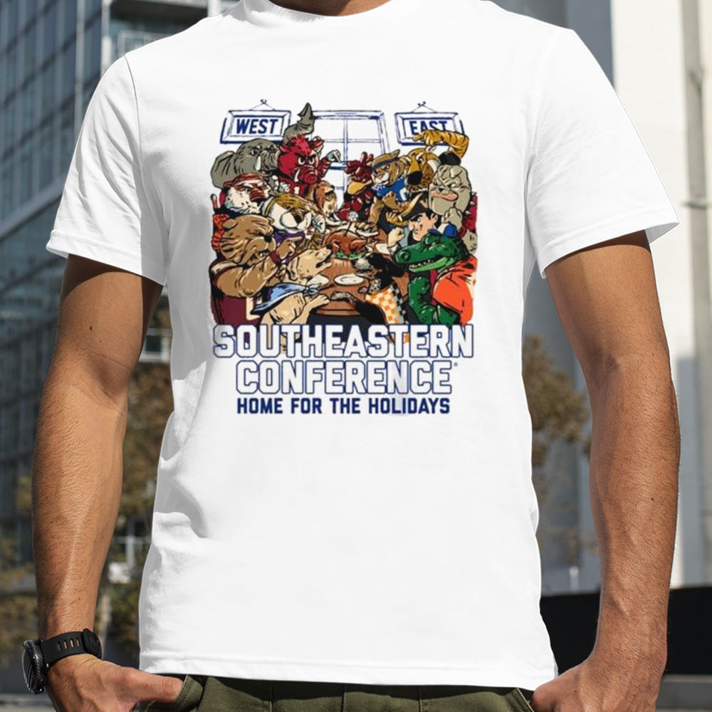 Arkansas SEC Holidays Southeastern Conference Home For The Holidays Shirt