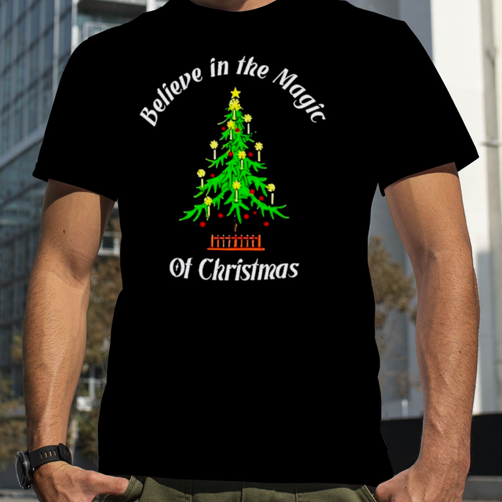 Believe in the magic of Christmas shirt