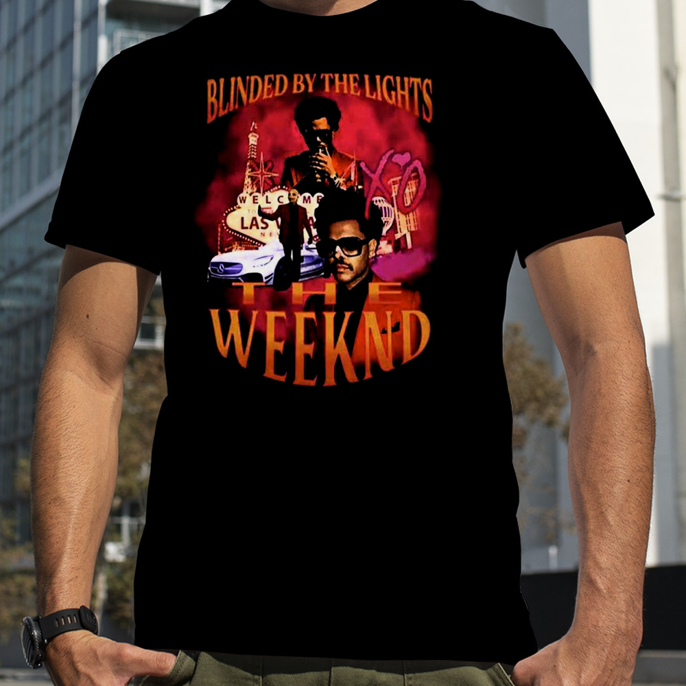 Blinding By The Lights The Weeknd Best R&B Artist shirt