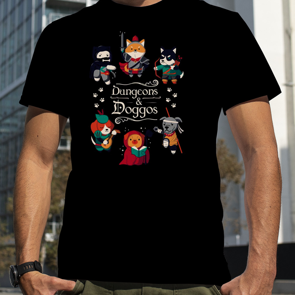 Dungeons And Doggos Dragons shirt