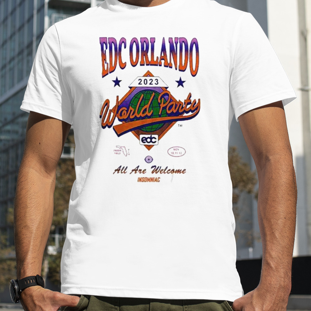 Edc Orlando Merch EDC Tinker Field Lineup Shirt