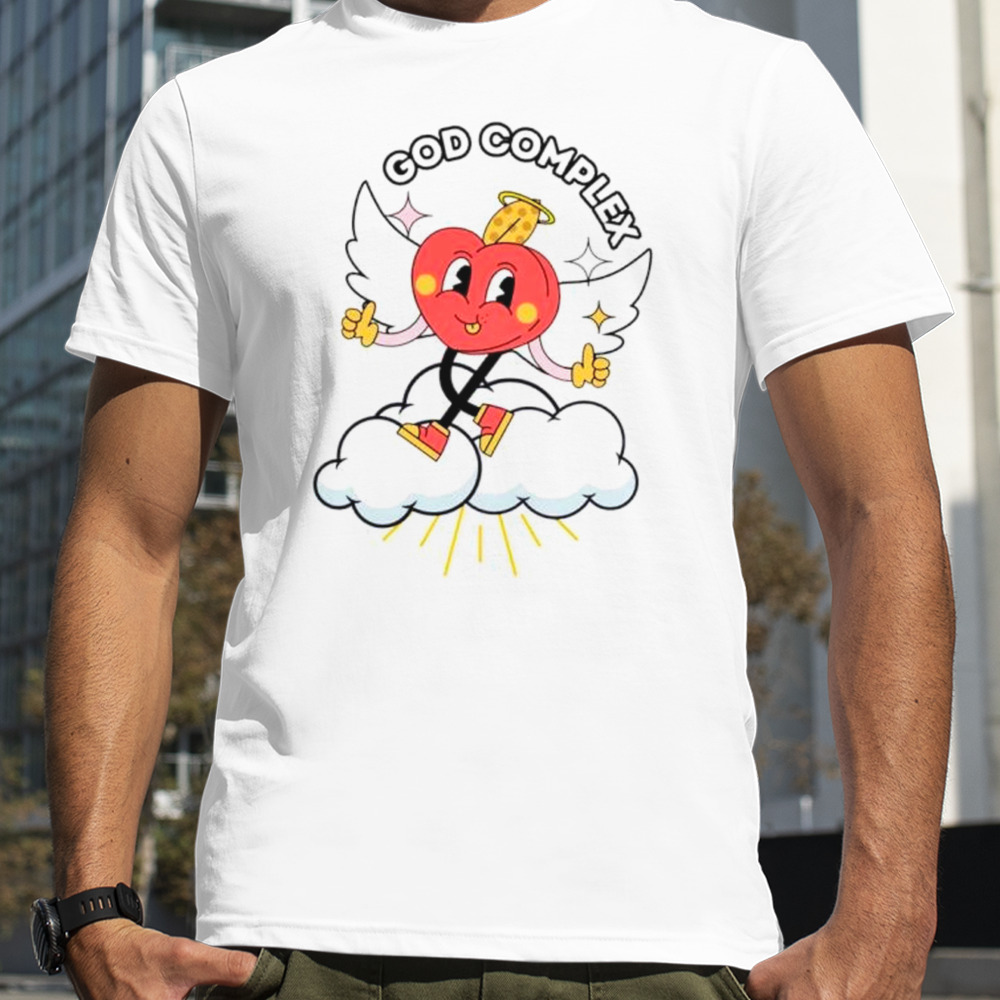 Heart angel wings god complex shirt