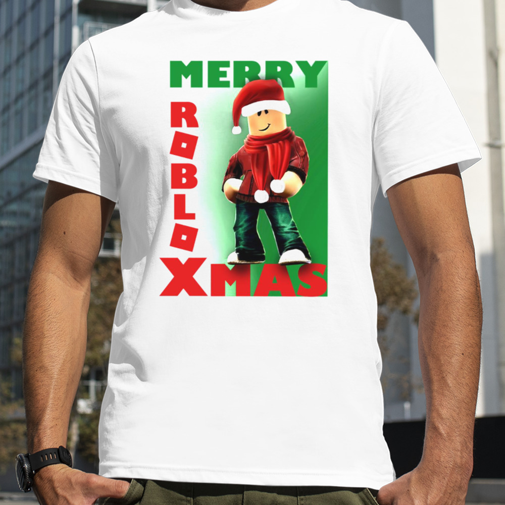 Merry Roblox Xmas Christmas Boy shirt