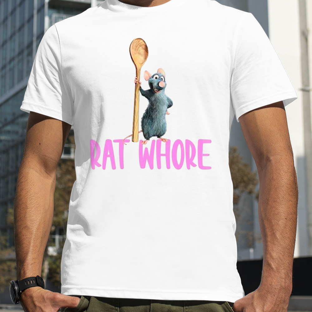 Rat Whore with spoon shirt