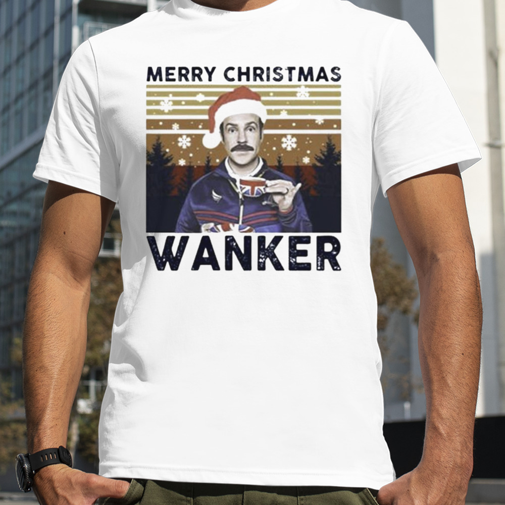 Ted Lasso Merry Christmas Wanker Vintage shirt