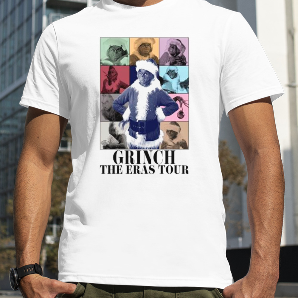 The Grinch the eras tour Christmas 2023 shirt