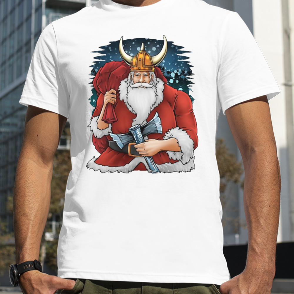 Viking Santa Christmas shirt