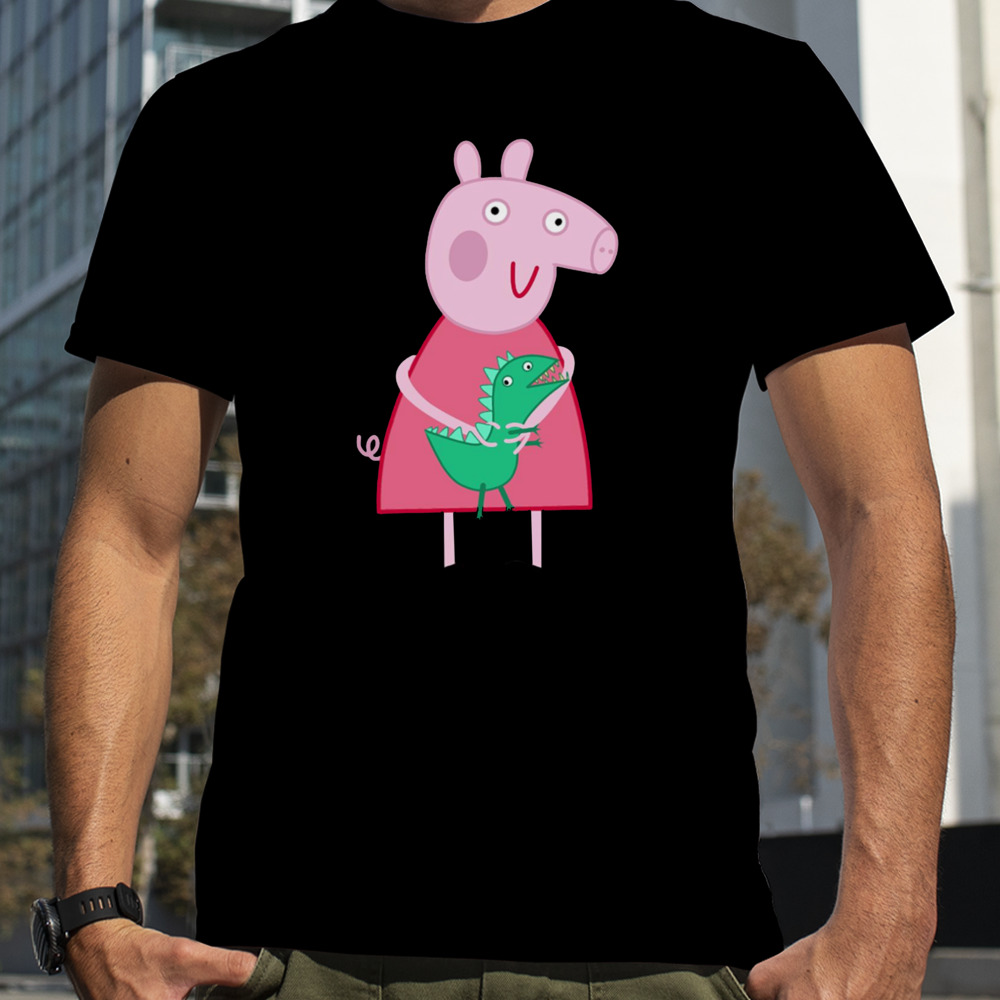 Peppa Pig And The Dinosaur shirt