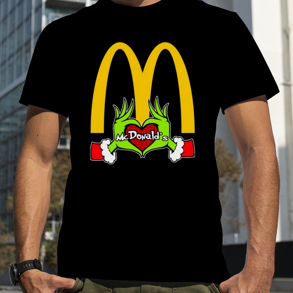 The Grinch Hand Love Mcdonald’s 2023 T-shirt