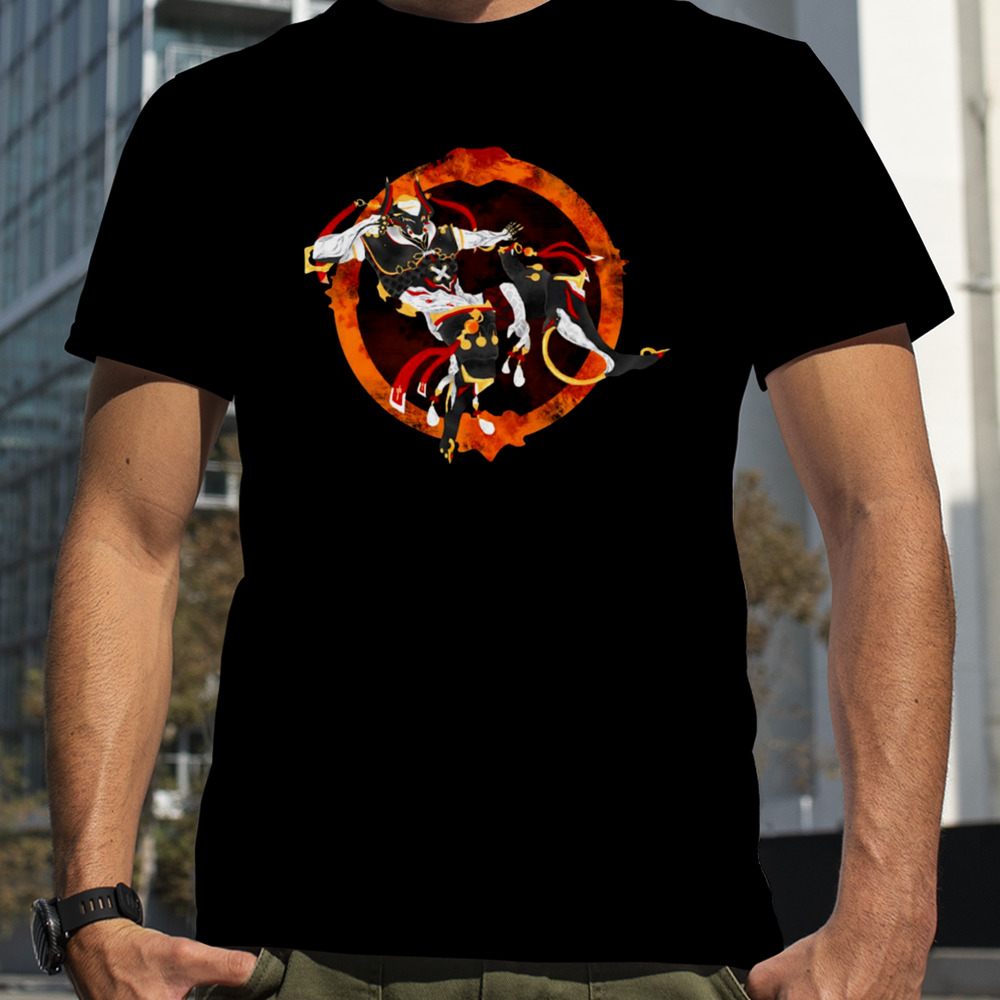 Warframe Nezha Orange shirt