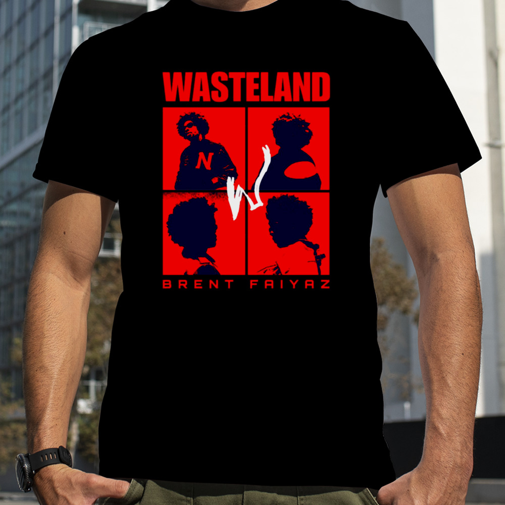 Wasteland Red Color Brent Faiyaz shirt