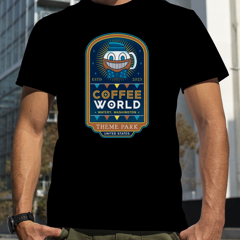 Watery Coffee World Alan Wake shirt