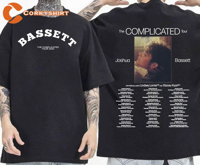 2 Side Bassett The Complicated Tour 2023 Shirt