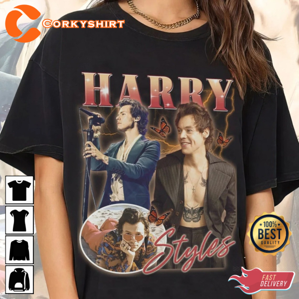 2023 Grammy Harry Styles Vintage 90s Classic Unisex Tee