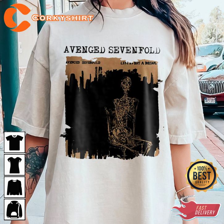 Avenged Sevenfold Life Is But A Dream North American Tour 2023 Shirt TE4984