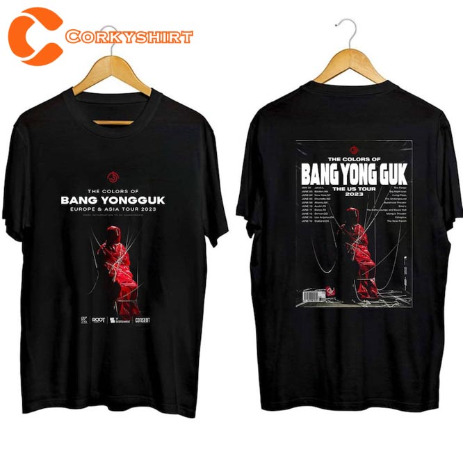 Bang Yong Guk The Colors Of Bang Yong Guk US Tour 2023 Shirt