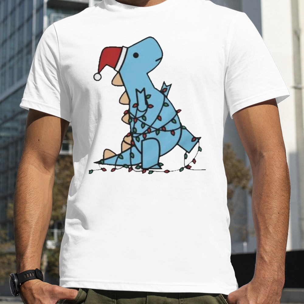 Christmas Dinosaur 2023 T-shirt